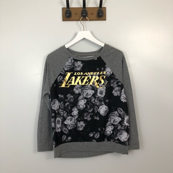 lakers floral shirt